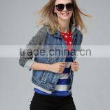 High quality 100% cotton new arrival cheap price energie winter vintage denim jacket