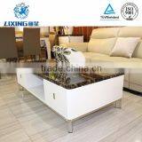 Marble Top MDF Furniture Rectangular Coffee Table thumbnail-1