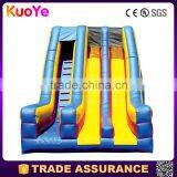 Commerial Grade Factory Price Giant Double Lane Slip Inflatable Slides for Sale thumbnail-1