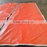 Insulated tarp for Concrete Curing Blanket made of PE woven fabric bubble foam and radiant barrier