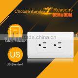 Z-Wave Wall Switch Wifi Smart Gb Electrical Female Multi Wall Socket