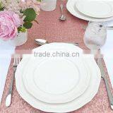 Fancy Wedding Champagne Sequin Table Runner