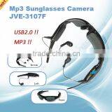 Electronic Mini Usb Digital Glasses Video Mini Digital Usb JVE-3107F Mp3 Sunglasses Camera thumbnail-1