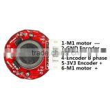 12v 10 Rpm Right Angle dc Worm Gear Motor With Encoder thumbnail-4