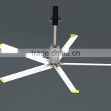 24FT/7.3M HVLS Automatic Large Ceiling Fan Industrial Ventilation Fan / Breeze Cooled ceiling fan with high rpm