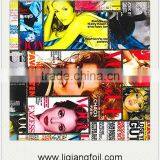 Cartoon Girl of Transfer Film For Man Made Fabric