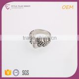 R63496501 New Arrival Fashionable Antique Silver Rhinestone Ring 925 Sterling Silver Antique Ring for Women