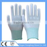 13 Gauge Polyester Safety Work Gloves / Made In China