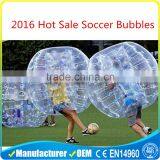 2016 Hot Sale TPU Inflatable Body Human Body Bubble Zorb Ball Pvc Inflatable Bumper Ball Soccer Bubbles for Adult thumbnail-1