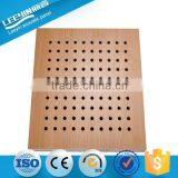 Noise Reduction Melamine Wood Perforated Acoustic Panel thumbnail-3