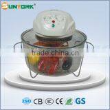 S696EW 12L Glass Bowl Halogen Oven thumbnail-1