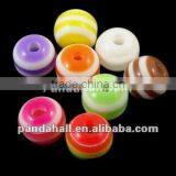 6mm Mixed Stripe Resin Beads Jewellry Beads(RB096Y) thumbnail-1