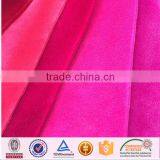 hot sell dyeing Warp knit polyester spandex velvet fabric velvet fabric for clothing drapery in winter