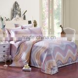hot sale wholesale plain design 100% cotton colorful beautiful line fireworks patchwork printed comfortable bedding set