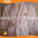 Cheap Wholesale White Waffle Kimono Collar Hotel Bathrobe thumbnail-1