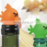 Dongguan Bird Shaped Cheap Funny Silicone Wine Stopper