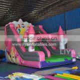 EN14960 New Designed Inflatable Slide With Obstacle,inflatable Obstacle Slide