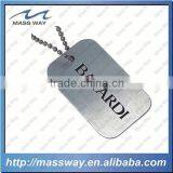 Custom Stamping Silk Printing Brushed ID Pet Stainless Steel Dog Tag thumbnail-1