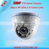 1080P HD TVI Camera 2.8-12mm Varifocal Lens Digital Onvif Megapixel IR Night Vision 2MP Full HD CCTV Camera System thumbnail-1