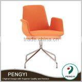 Multicolor Choose Swivel Hotel Lounge Chair With Steel Base/swivel Chair With Footrest/egg Lounge Chair thumbnail-1