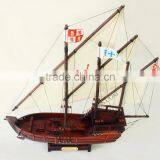 SANTA NINA WOODEN SHIP MODEL - HANDMADE SHIP MODEL, SPECIAL GIFT thumbnail-3