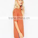 2016 New Design Short Sleeve Western Tunic Dress Women Jersey Clothes Tunic Dress thumbnail-2