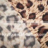 Printed Gray Velvet Fabric thumbnail-1