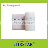 Transparent wound dressing roll medical adhesive tape