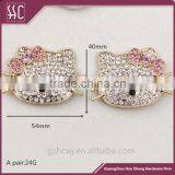 Metal Bag Accessory,hello Kitty Handbag Accessory, Bag Decoration With Shiny Diamond thumbnail-2