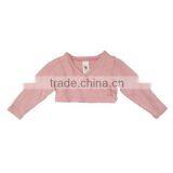 TWSC046 100%Cotton Pink Long Sleeve Pullover