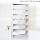 Cold rolled steel book shelf for library