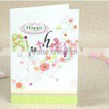 2014 Top Sale Birthday Greeting Card