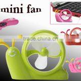 Desktop Snail Shape USB Fan