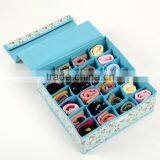 24 Grid Underwear Storage Box,multifunctional Foldable Socks Underwear Storage Bag,storage Tools thumbnail-1