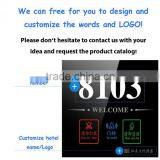 Hot Selling OEM&ODM Fashion Electronic Hotel Room Ceramic Door Number Plaques With Low Price thumbnail-2