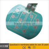 China Custom Made Plastic and Rubber/silicon Silver Conductive Ink Membrane Switch Keypad Keyboard