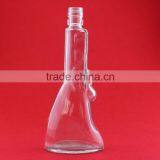 Gun Shape Bottles Empty Wine Bottles 500ml Martelle Bottles thumbnail-2