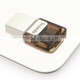 Metal Cover Long Life High Quality Fast Speed Dual Multi Function Usb2.0 Flash Drive