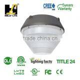 40W/60W Round LED Parking Garage With UL ETL DLC ,5 Years Warranty