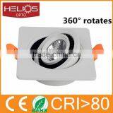High Quality Price Epistar COB Recessed 3W Led Downlight Square
