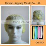 Disposable Nonwoven Single Elastic Clip Mob Caps thumbnail-1