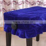Piano Stool Chair Cover Pleuche Decorated With Macrame 55 * 35cm for Piano Single Chair Universal Beautiful thumbnail-1