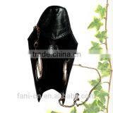 Luxury Style Crocodile Genuine Leather Single Shoulder Bag With Chain Shoulder for Women thumbnail-6