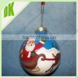 Safe Packing Thus it Gets to You in a Perfect Shape Hanging Christmas Led Glass Ball With Bird thumbnail-1