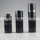 Black Twist Airless Cosmetic Dispenser; 15ml 30ml 50ml Airless Bottle JS-G01