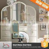 Mirrored Furniture Hotel Cabinet Folding Dresser thumbnail-4