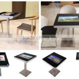 Indoor Application and TFT Type 21.5 inch interactive multi touch table/foor standing digital signage