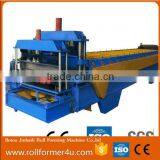 Cheap Price PLC Control Galvanized StepTile Roofing Macking Machine thumbnail-3