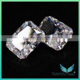 Best Price Wholesale 8X10mm Retangle Radiant Cut White Moissanite thumbnail-6