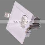 7w Cob Led Down Light Recessed Ceiling Light / Led Square Downlight for 95mm Hole Cut Out / Home Decoration Ceiling Lamps thumbnail-2